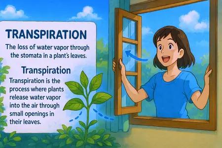 Transpiration Meaning