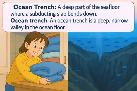Ocean Trench Meaning