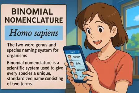 Binomial Nomenclature Meaning