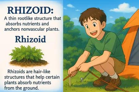 Rhizoid Meaning