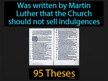 95 Theses Meaning