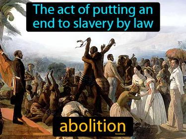 Abolition Meaning