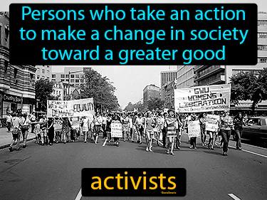 Activists Meaning