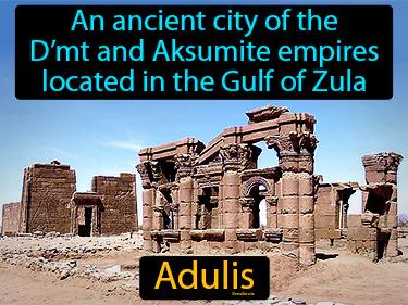 Adulis Meaning