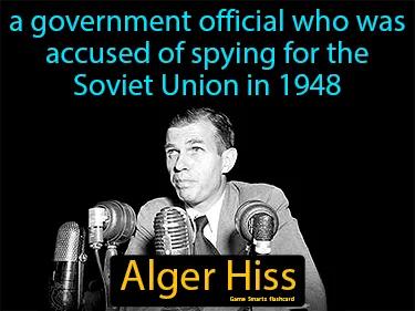 Alger Hiss Meaning