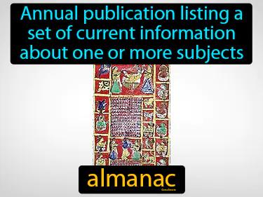 Almanac Meaning