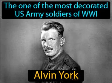 Alvin York Meaning
