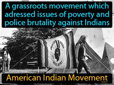 American Indian Movement Meaning
