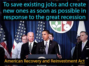 American Recovery And Reinvestment Act Meaning