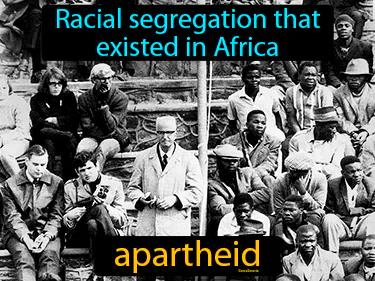 Apartheid Meaning