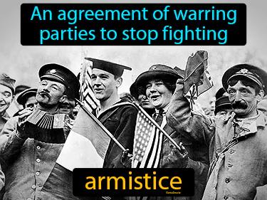 Armistice Meaning