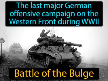 Battle Of The Bulge Meaning
