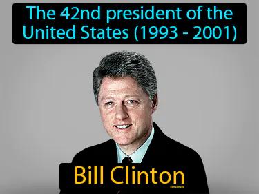 Bill Clinton Meaning