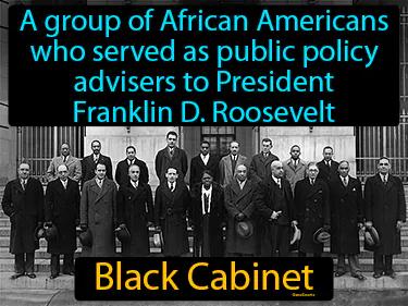 Black Cabinet Meaning