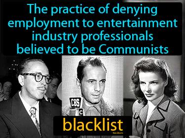 Blacklist Meaning