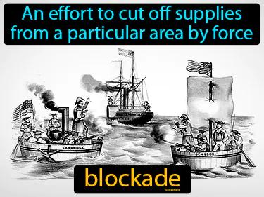 Blockade Meaning