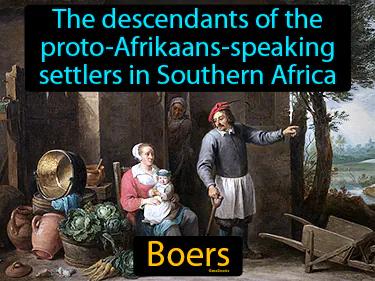 Boers Meaning