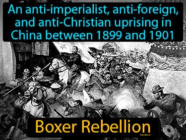 Boxer Rebellion Meaning