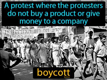 Boycott Meaning