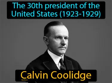 Calvin Coolidge Meaning