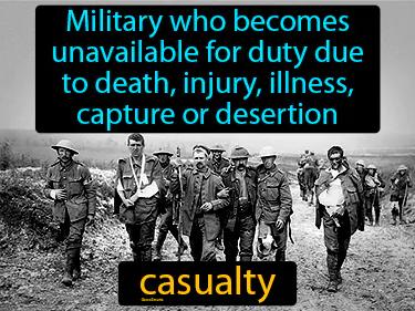 Casualty Meaning