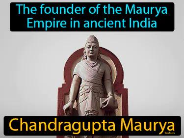 Chandragupta Maurya Meaning