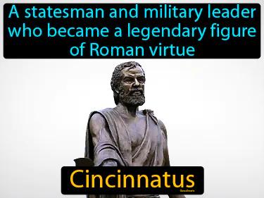 Cincinnatus Meaning