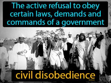 Civil Disobedience Meaning