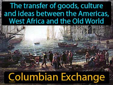 Columbian Exchange Meaning