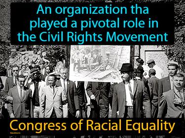 Congress Of Racial Equality Meaning