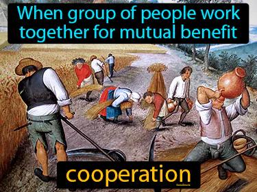 Cooperation Meaning