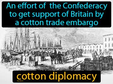 Cotton Diplomacy Meaning
