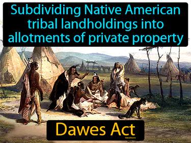 Dawes Act Meaning