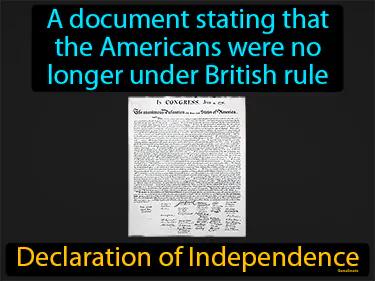 Declaration Of Independence Meaning