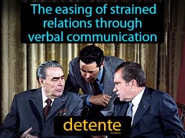 Detente Meaning