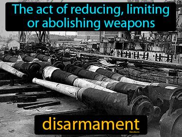 Disarmament Meaning