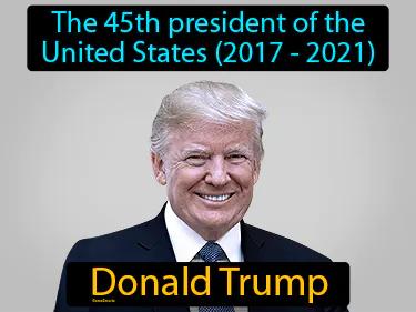Donald Trump Meaning