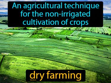 Dry Farming Meaning