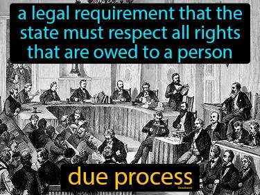 Due Process Meaning