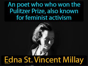 Edna St Vincent Millay Meaning