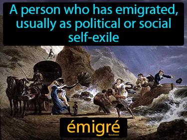 Emigre Meaning