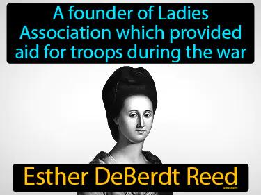Esther DeBerdt Reed Meaning