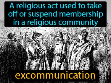 Excommunication Meaning