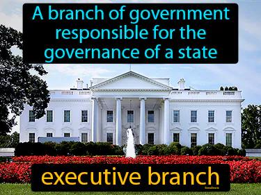 Executive Branch Meaning