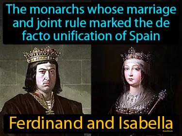 Ferdinand And Isabella Meaning
