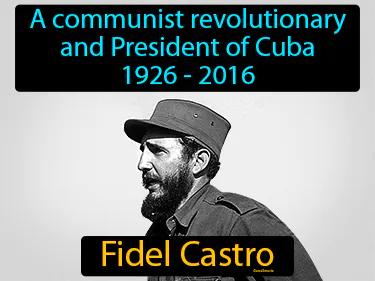 Fidel Castro Meaning