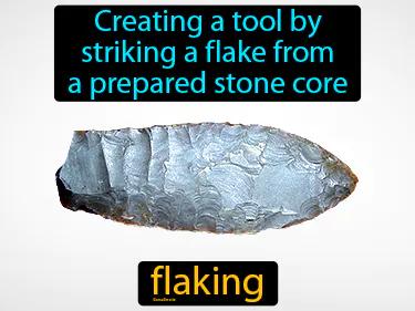 Flaking Meaning