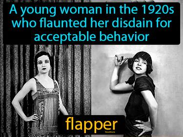 Flapper Meaning