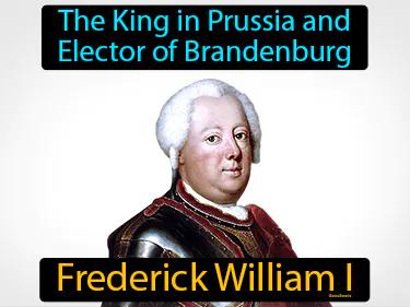 Frederick William I Meaning