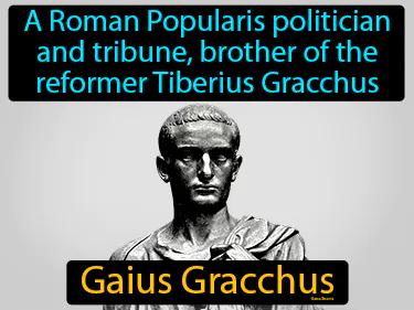 Gaius Gracchus Meaning